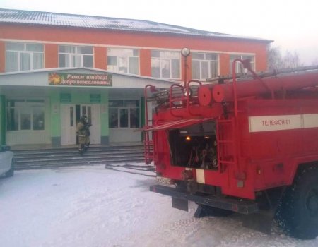 В сельской школе Башкортостана из-за возгорания лампы произошел пожар