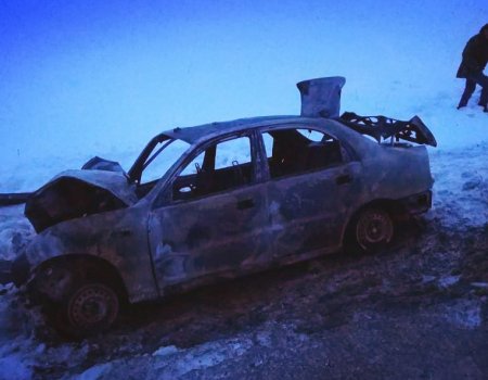 В Башкортостане в страшном ДТП с возгоранием авто погибла 11-летняя девочка