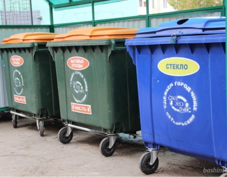 Внедрять раздельный сбор мусора в Уфе начнут с делового центра города