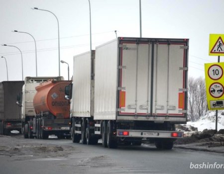В Башкортостане для большегрузов вводится временное ограничение движения