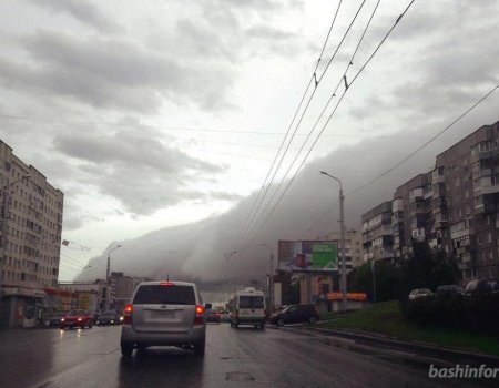 В Башкортостане сохранится неустойчивый характер погоды с усилением ветра до 20 м/с