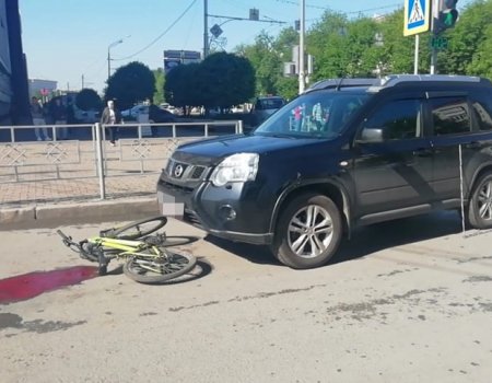 В Уфе водитель иномарки задавил маленького велосипедиста