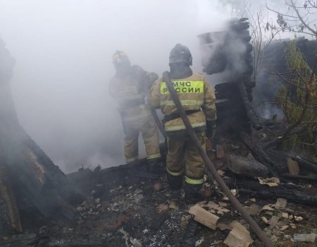 В Башкортостане в сгоревшей бане нашли тела мужчины и женщины