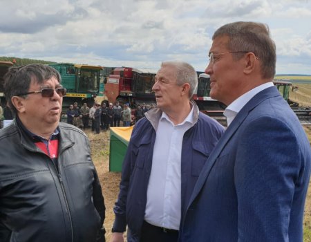 Радий Хабиров в Дюртюлинском районе ознакомился с положением дел на племзаводе
