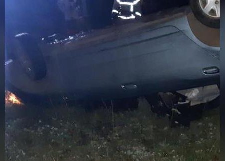 В Башкортостане пьяный мужчина погиб, перевернувшись в своей машине