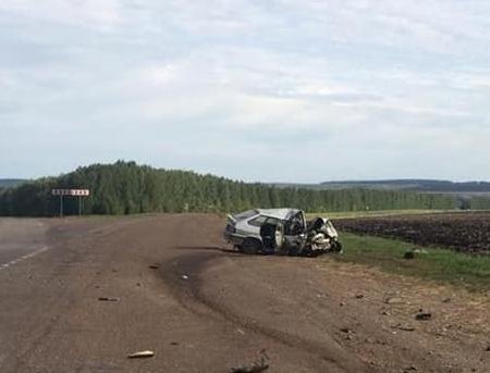 В Башкортостане в лобовом столкновении двух автомобилей скончалась еще одна пассажирка