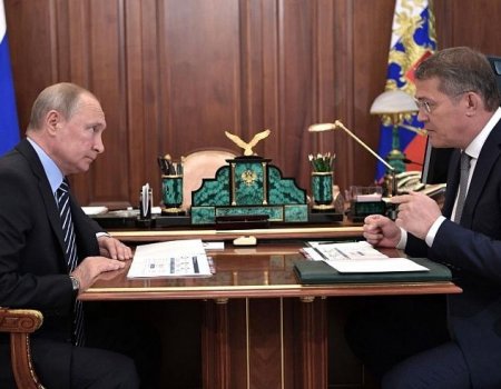 Радий Хабиров обсудил с Владимиром Путиным судьбу Кумертауского вертолетного завода