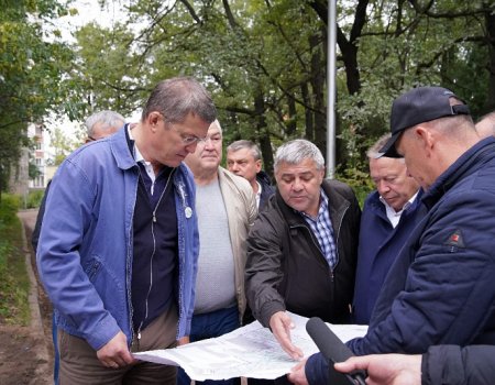 Радий Хабиров ознакомился с ходом реконструкции уфимских парков