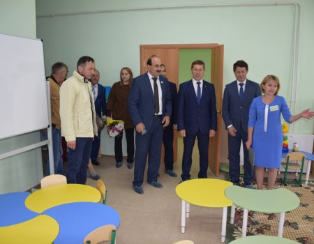 В Кугарчинском районе открыли новый детский сад, построенный к 100-летию Башкортостана