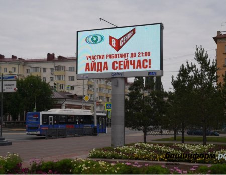 В Башкортостане на 12 часов проголосовало 25,07% избирателей