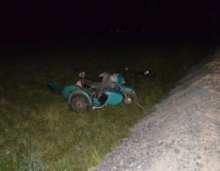 В Башкортостане мотоциклист опрокинулся в кювет и погиб