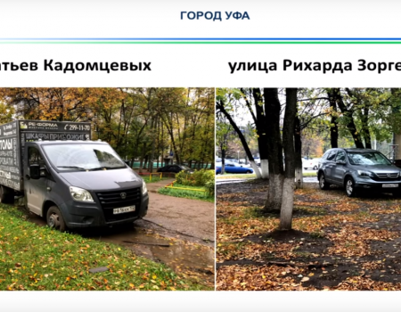 В Башкортостане собрали более 24 млн рублей штрафов за парковку на газонах