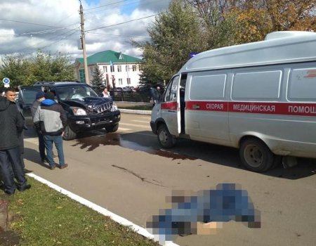В Башкортостане пьяный водитель за рулем Toyota Land Cruiser задавил пешехода