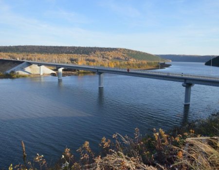 В Караидельском районе запустили движение по новому мосту стоимостью в 4 млрд рублей