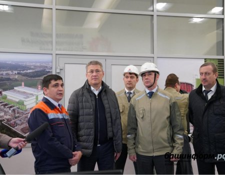 Радий Хабиров посетил Затонскую ТЭЦ