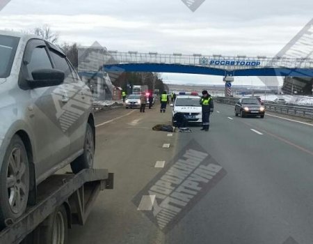 На дороге Уфа – Оренбург иномарка насмерть сбила пешехода