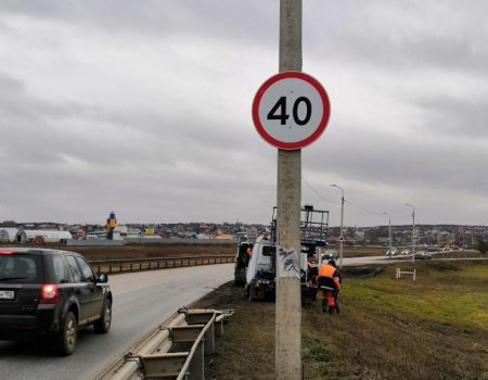На Нагаевском шоссе ограничили скоростной режим до 40 и 60 км/ч