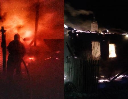 В Башкортостане в сгоревшем доме найдено тело пожилой женщины
