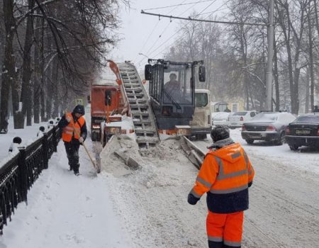 Сотрудники уфимской мэрии выйдут на улицы для уборки территорий от снега