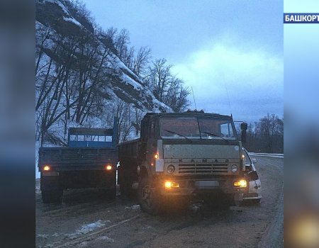 На трассе в Башкортостане столкнулись КАМАЗ и «Toyota Alphard»: пострадали 3 человека