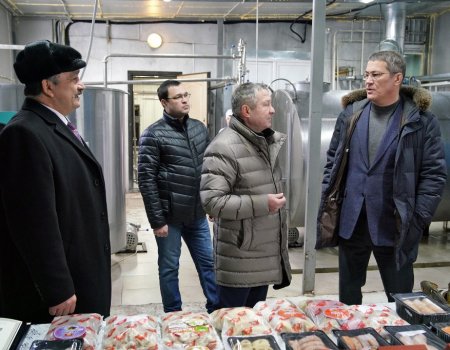 В Альшеевском районе Башкортостана строятся цеха по производству молочной продукции и хлеба