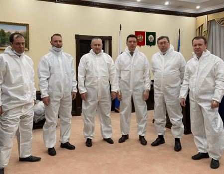 В Башкортостане разворачивается производство защитных комбинезонов