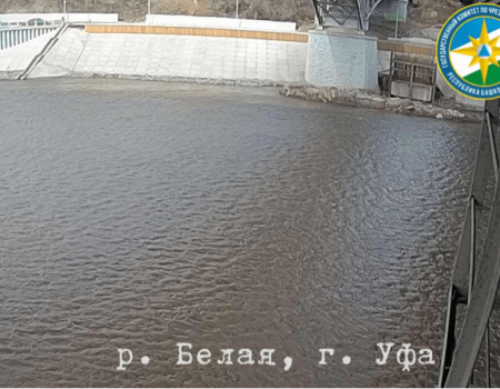 В Башкортостане наблюдается подъем уровня воды на реках Белой и Сим