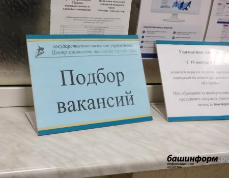 Две тысячи заявлений из Башкортостана поступило на портал «Работа в России» за четыре дня