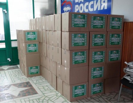 В Башкортостане рассказали, что входит в состав продуктовых наборов для малоимущих семей
