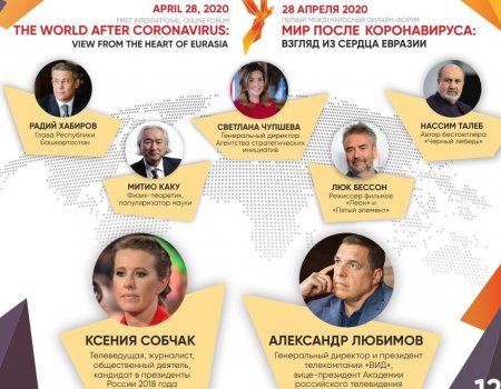 На форуме «Мир после коронавируса» модераторами выступят Александр Любимов и Ксения Собчак