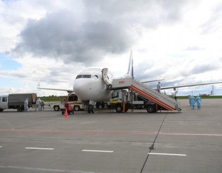 В Уфу прибыл очередной авиарейс с вахтовиками из Якутии