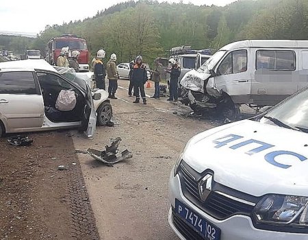 В Башкортостане в результате столкновения 40-летний водитель Datsun погиб на месте