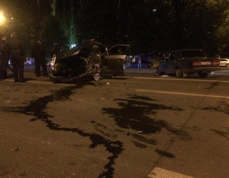 В Уфе при столкновении встречных Nissan Juke и «ВАЗ-2107» пострадали пять человек