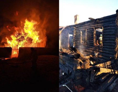 В Башкортостане в сгоревшем доме найдено тело мужчины
