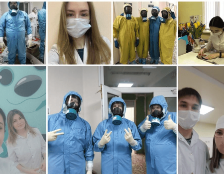 80 студентов уфимского медколледжа боролись с COVID-19 в больницах Башкортостана
