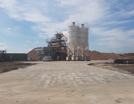 В сельхозпредприятии «Урожай» Аургазинского района запущен в эксплуатацию растворно-бетонный узел