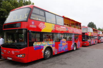 В Уфе с 1 августа будет курсировать двухэтажный экскурсионный автобус
