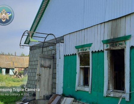 В Башкортостане при пожаре в жилом доме погибли двое мужчин