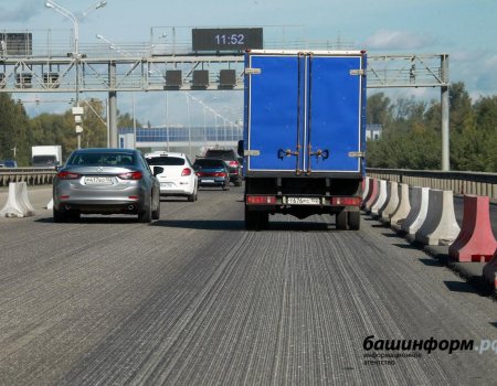 В Уфе из-за жары ввели временное ограничение для движения грузового автотранспорта