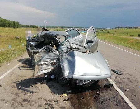 В Салаватском районе Башкортостана произошло ДТП, погибли два человека