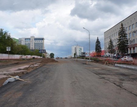 В Уфе на улице Комсомольской ограничение движения транспорта продлевается до 31 июля