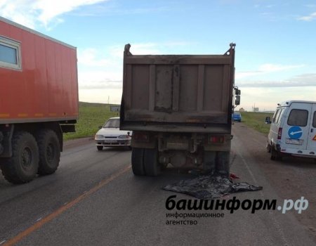 На трассе в Башкортостане насмерть задавили дорожного рабочего
