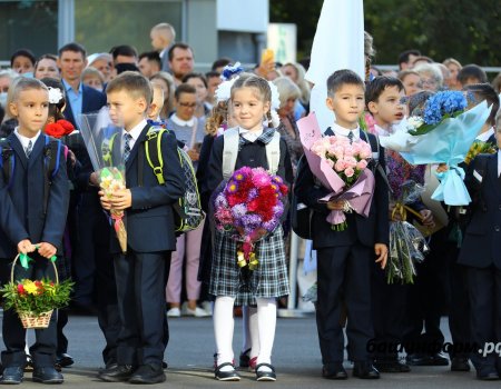 Для 490 тысяч школьников Башкортостана начинается новый учебный год