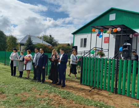 В Илишевском районе Башкортостана открылся новый фельдшерско-акушерский пункт
