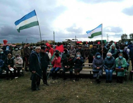 В Абзелиловском районе Башкортостана состоялся митинг против разработки медного месторождения