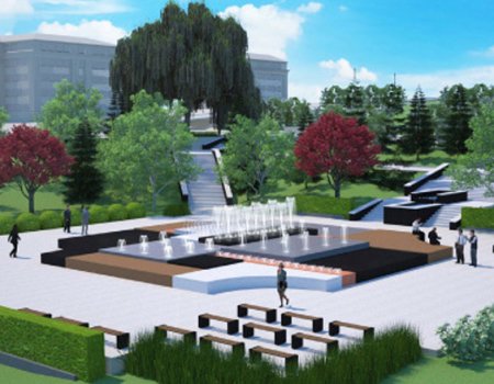 Администрация Уфы опубликовала проекты благоустройства парков у Белого дома и в Баланово