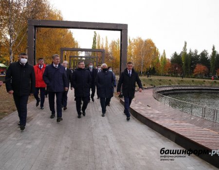 В Уфе торжественно открылся обновленный парк «Первомайский»