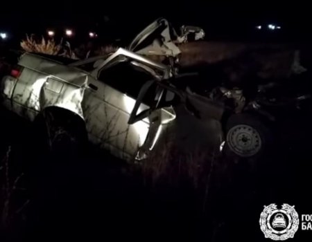 В Башкортостане 22-летний парень разбился насмерть за рулем ВАЗ-2110, въехав в «КамАЗ»