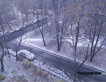 Первый снег и первые опасности: в МЧС Башкортостана дали рекомендации водителям и пешеходам
