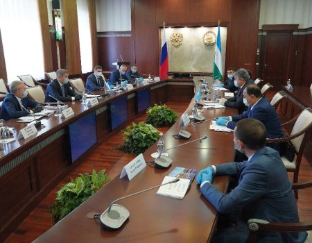 Рабочая встреча с Послом Казахстана в России Ермеком Кошербаевым